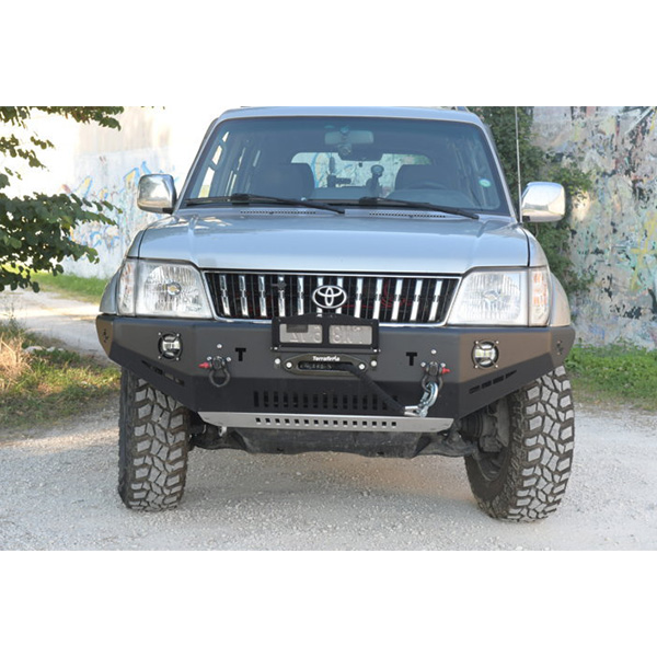 Front bumper for Toyota KDJ-KZJ 90-95 with winch holder and lights